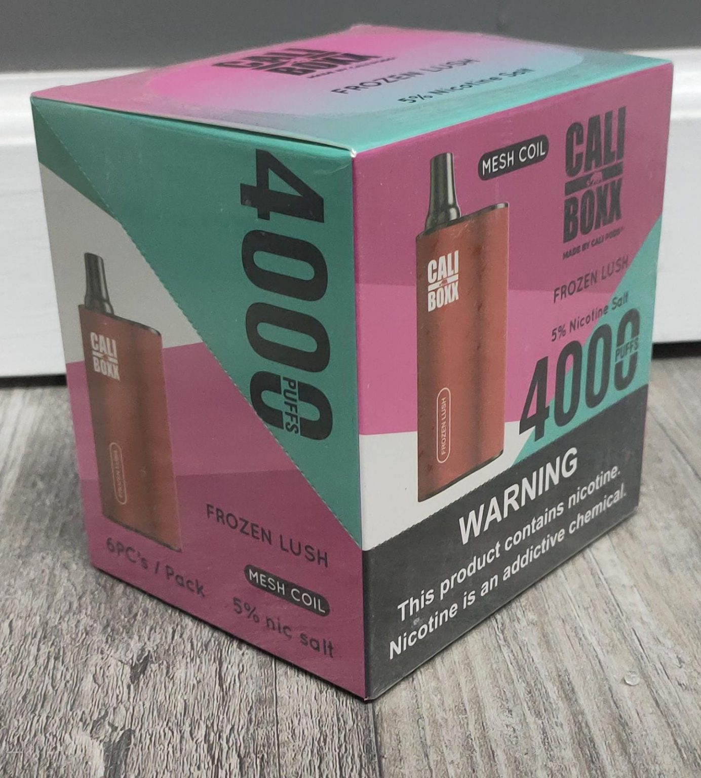 CALI BOXX DISPOSABLE 5 6PC/1CT [1CT/40BX] Bigtimedist